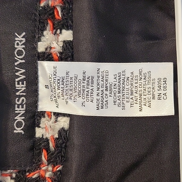 Jones New York suit jacket Size 8 - Picture 2 of 8